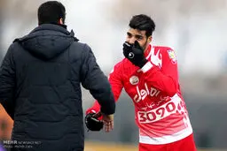 حواشی دیدار تیم‌های فوتبال پرسپولیس و راه آهن/تصاویر