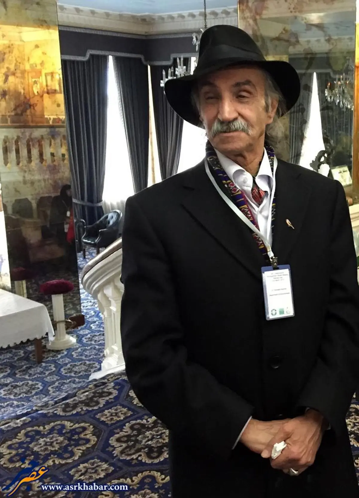 تیپ جالب مشاور جنجالی ابتکار/عکس