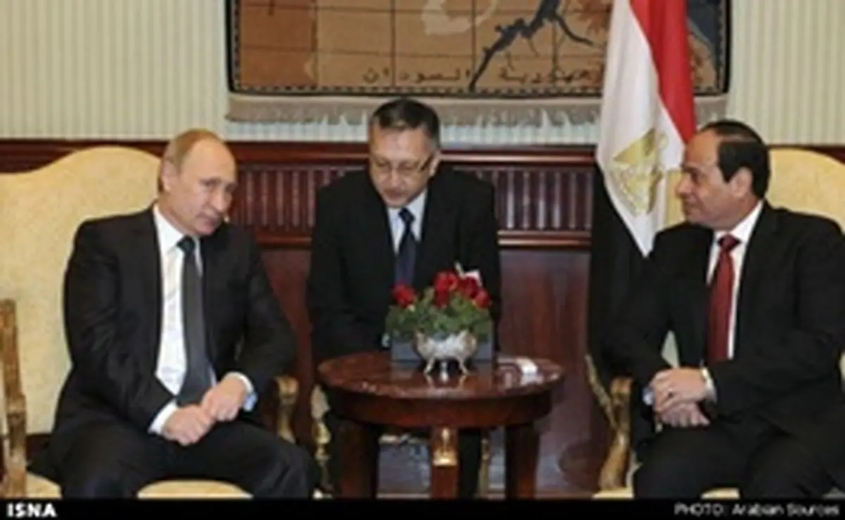 دیدار پوتین و السیسی در قاهره