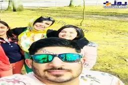 سیزده به در خانم بازیگر و پسرش در فرانکفورت آلمان+عکس