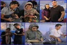 تصویری از حضور گسترده بانوان گيمر در ليگ بازی‌های رايانه‌ای