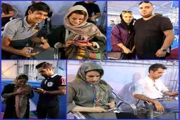 تصویری از حضور گسترده بانوان گيمر در ليگ بازی‌های رايانه‌ای