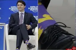 جوراب های آقای نخست وزیر جنجال ساز شد /عکس