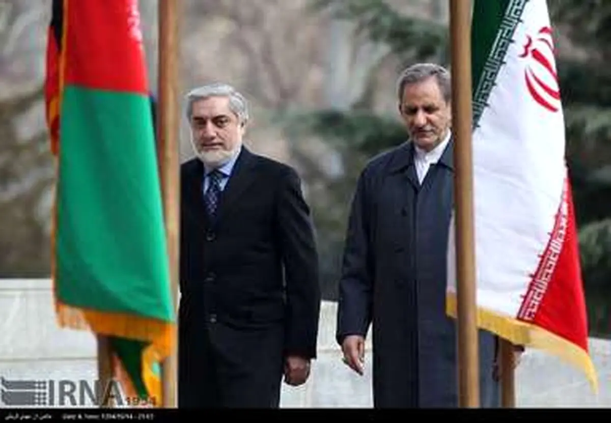 حضور عبدالله عبدالله در تهران/ تصاویر