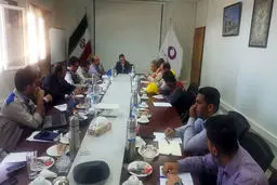 برگزاری جلسه هماهنگی تیم فرماندهی حادثه سایت ۲ پتروشیمی شیمی بافت