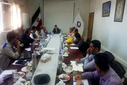 برگزاری جلسه هماهنگی تیم فرماندهی حادثه سایت ۲ پتروشیمی شیمی بافت