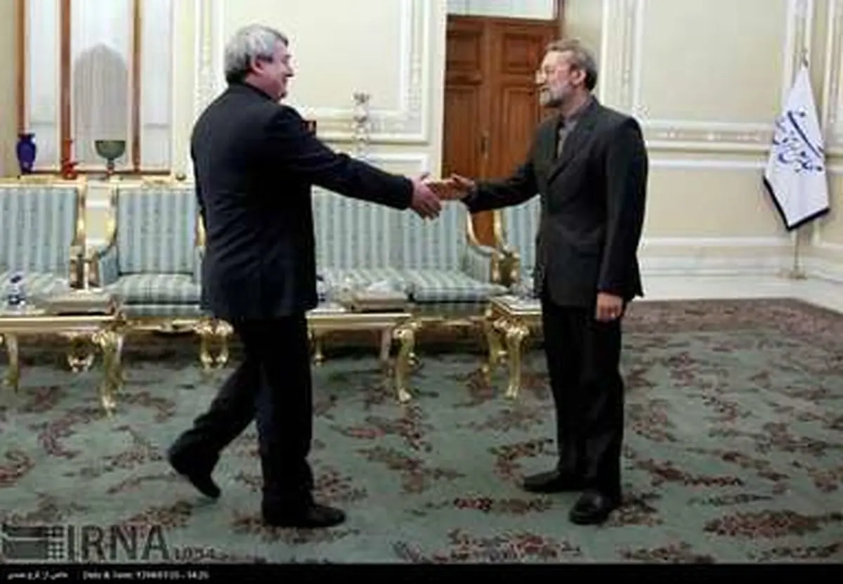 دیدار نایب رییس مجلس جمهوری چک با علی لاریجانی/تصاویر