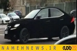عکس های نایاب از جولان لکسوس مخمل پوش در ایران / تصاویر