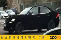 عکس های نایاب از جولان لکسوس مخمل پوش در ایران / تصاویر