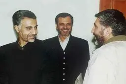 حاج احمد و حاج قاسم کنار هم