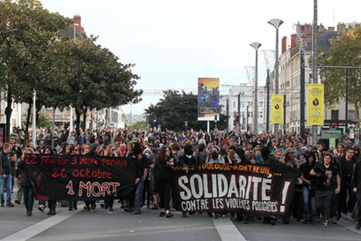 تصاویر آشوب در فرانسه