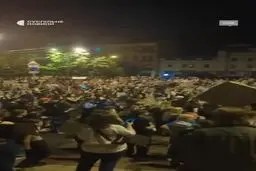  تظاهرات مخالفان زلنسکی در کی‌یف