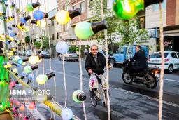 تصاویر: آذین بندی و جشن نیمه شعبان در تهران