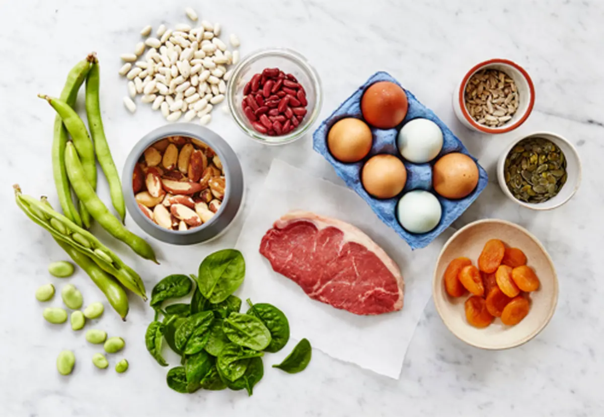 9 منبع غذايی سرشار از آهن كه گوشت نيستند!