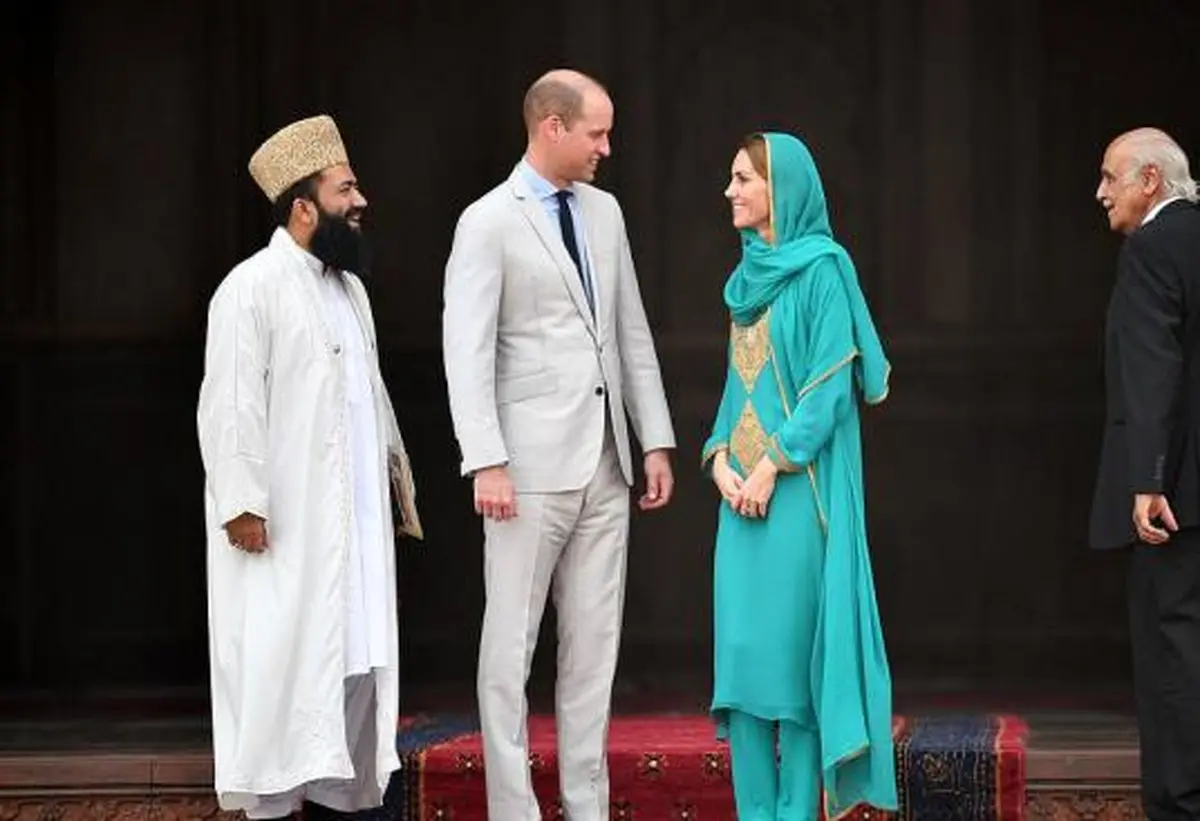 عروس باحجاب ملکه انگلیس در پاکستان! + تصاویر