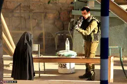 شلیک از پشت‌سر به دختر فلسطینی/تصاویر