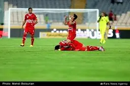حواشی تصویری بازی پدیده پرسپولیس