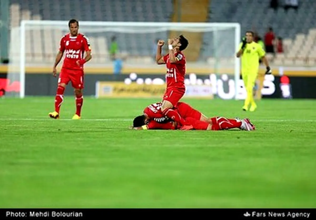 حواشی تصویری بازی پدیده پرسپولیس
