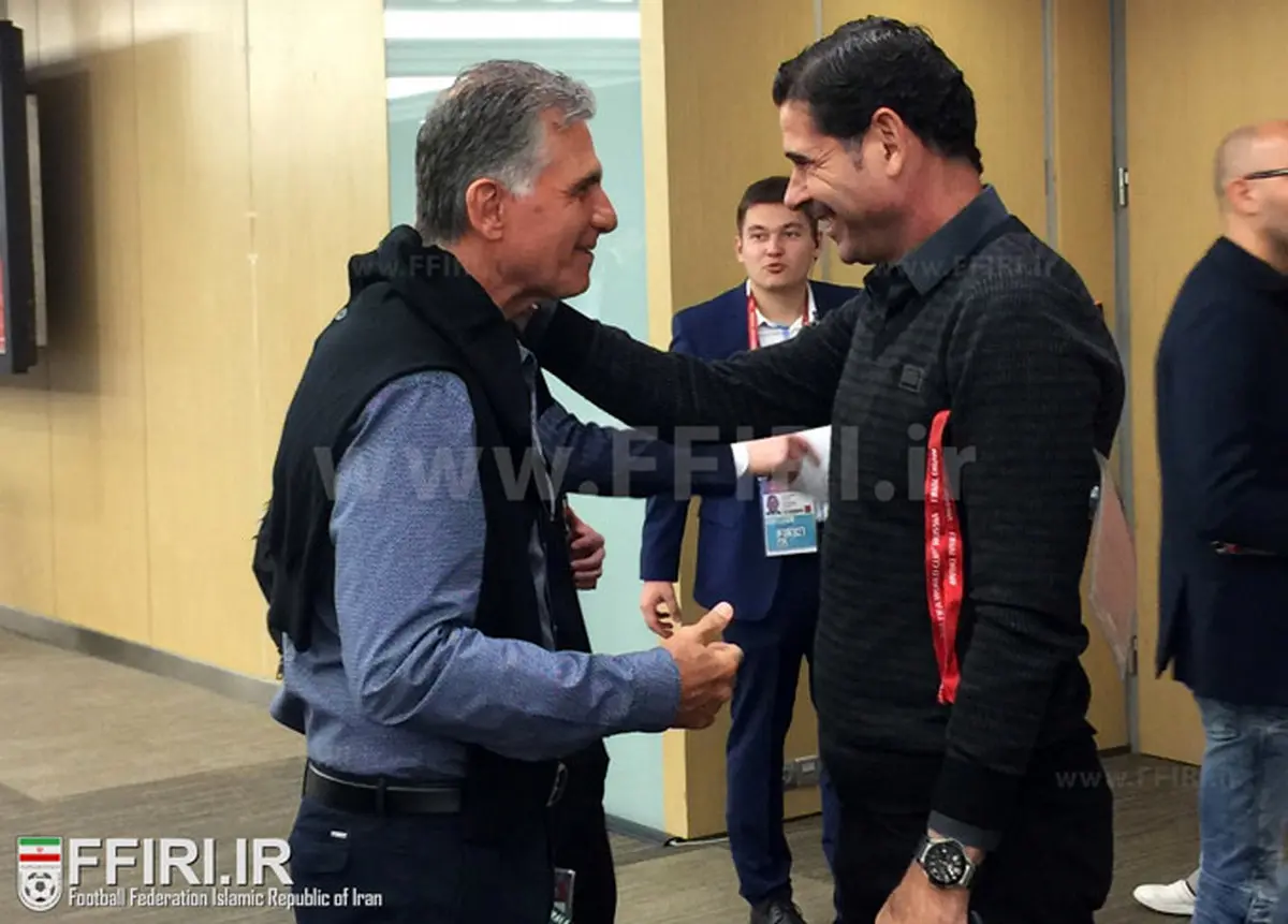 دیدار کی‌روش با شاگرد سابقش در رئال مادرید + عکس