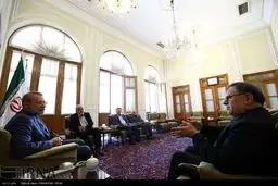 حواشی جالب دیدار نوروزی لاریجانی/تصاویر