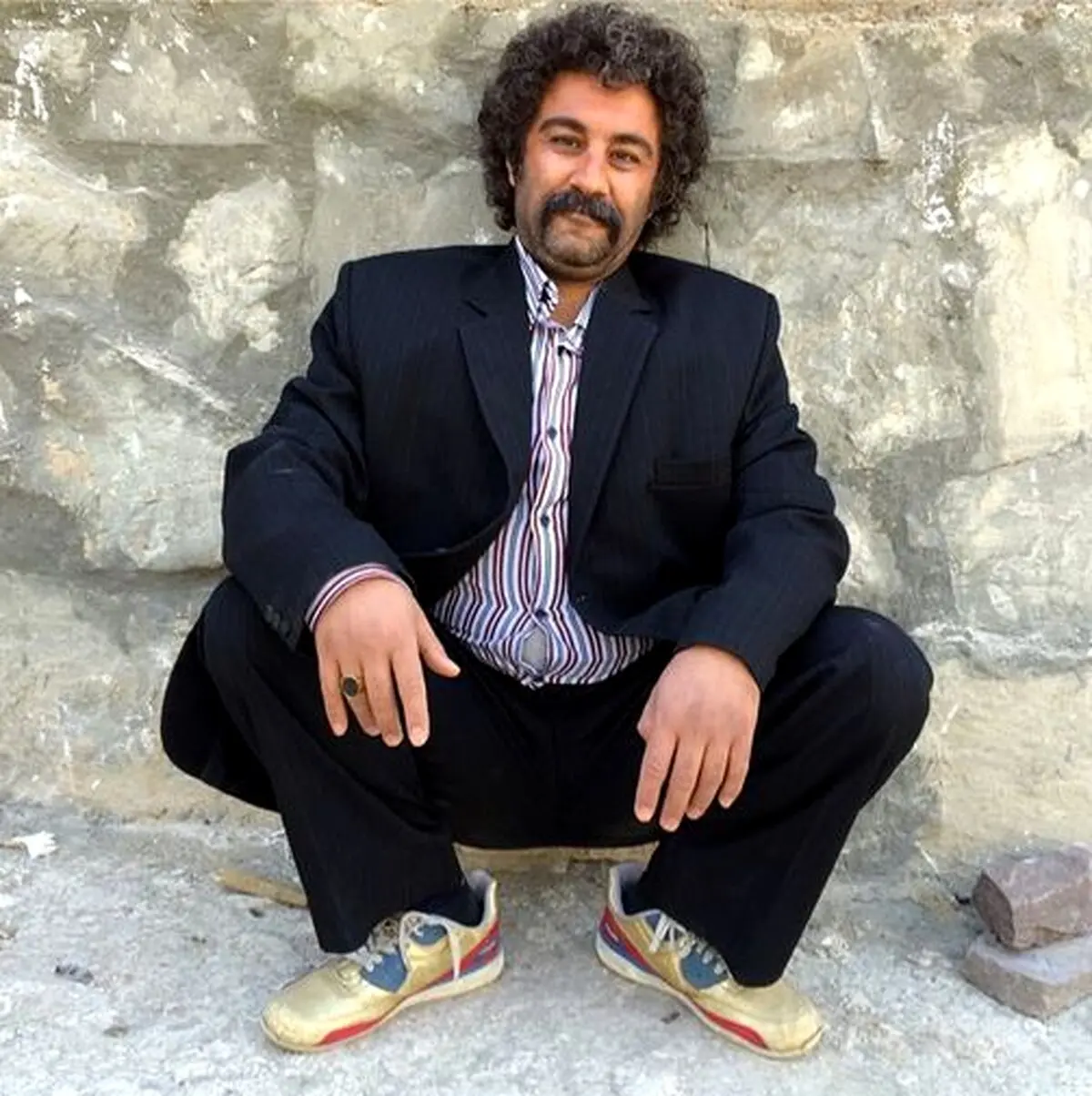 گریم جدید محسن تنابنده/ عکس