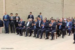 حواشی حضور ظریف در خاکسپاری رئیس جمهور ازبکستان/تصاویر