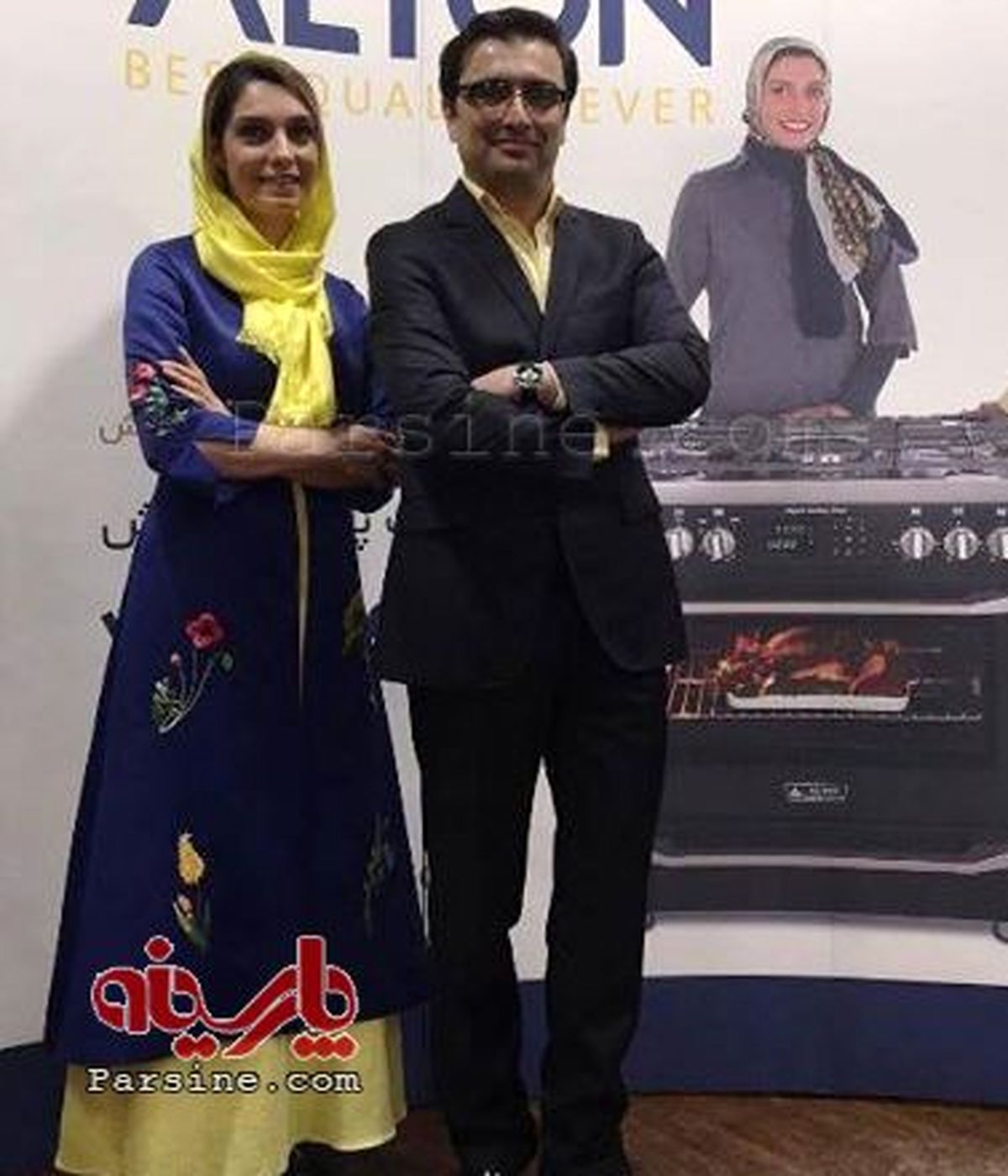 یک زوج هنری رسما مدل تبلیغاتی شدند