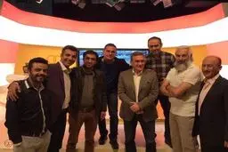 تصاویر پشت صحنه برنامه 90