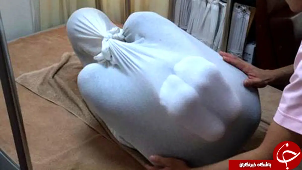 روش عجیب ماساژ در ژاپن/عکس