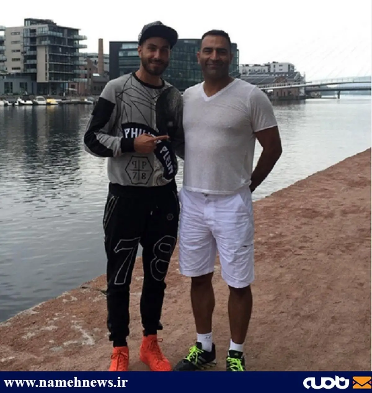 شلوار جدید سوشا در اروپا/ عکس