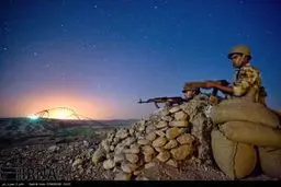 تکاوران ارتش در نقطه صفر مرزی/تصاویر