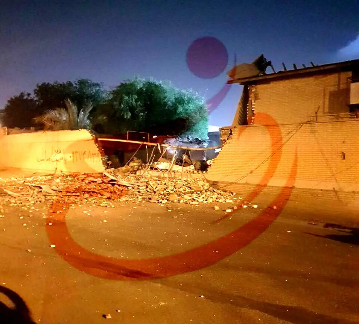 اولین تصویر از انفجار در ورزشگاه تختی اهواز