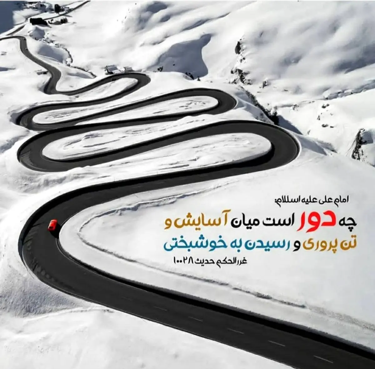 حدیث زیبا امام علی (ع) درمورد رسیدن به خوشبختی