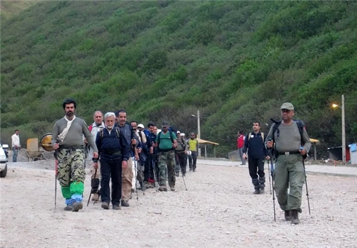 کوهنوردی ‌فرمانده کل ارتش ایران + تصاویر
