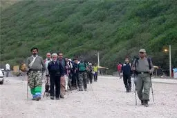 کوهنوردی ‌فرمانده کل ارتش ایران + تصاویر