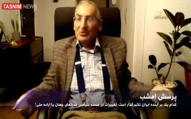 اظهارات عجیب زیباکلام:نصف مردم ایران دوست داشتند ترامپ رئیس جمهور شود +فیلم