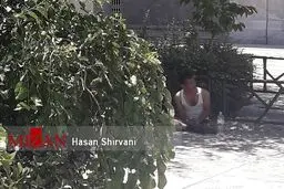 تصویری از یک مظنون حمله تروریستی در حرم امام (ره)