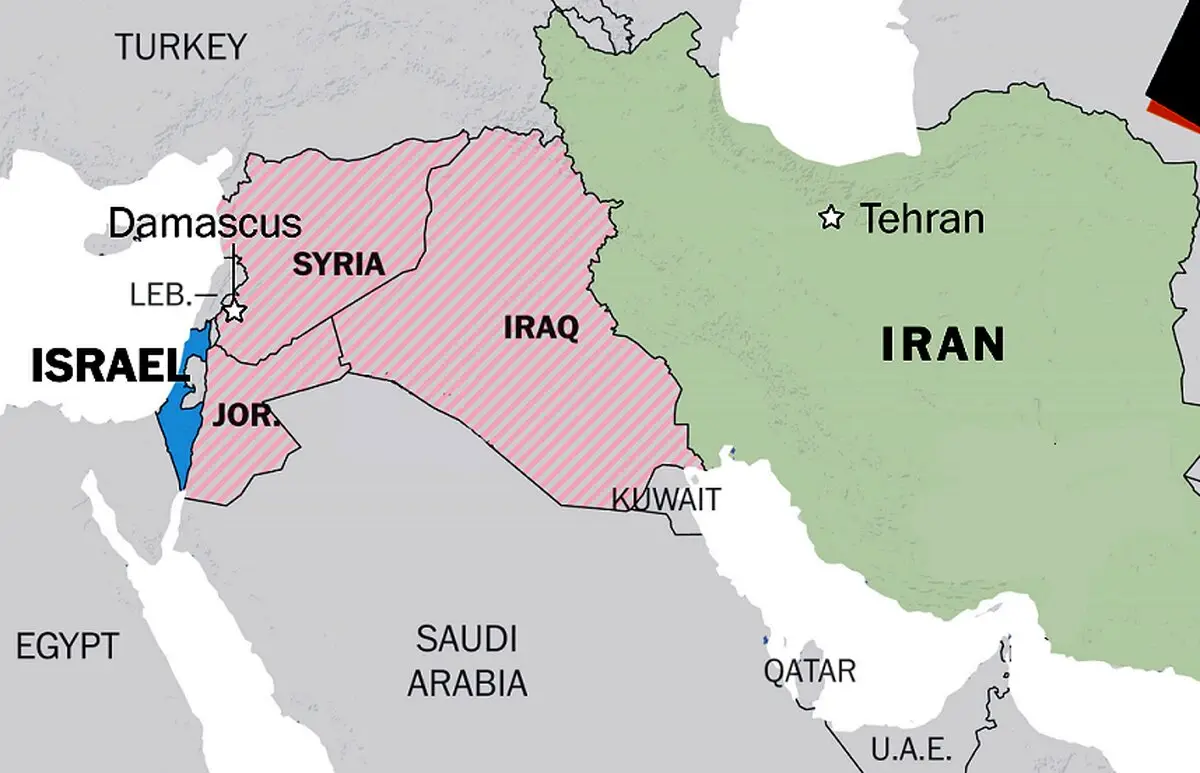 اسرائیل از حریم هوایی کدام کشور‌ها به ایران حمله کرد؟ | اردن، عراق و سوریه در مظان اتهام