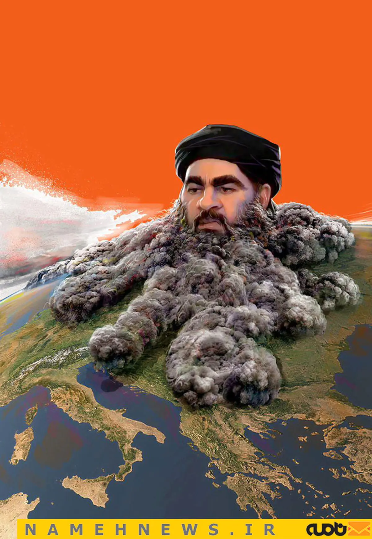 کاریکاتور/بمب اتم داعش!