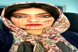 گریم جالب و عجیب مهناز افشار/عکس