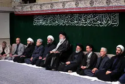 مراسم عزاداری اربعین حسینی با حضور هیئت‌های دانشجویی در حسینیه امام خمینی