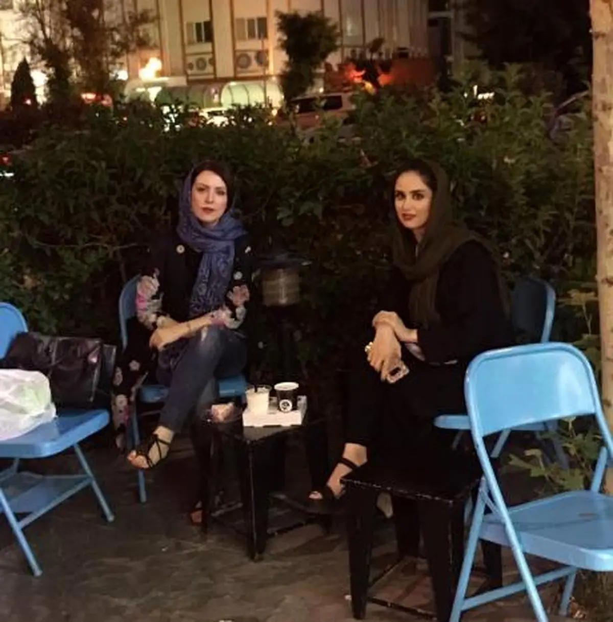 چهره باور نکردنی لادن سلیمانی مادر بسیار جوان هانیه غلامی