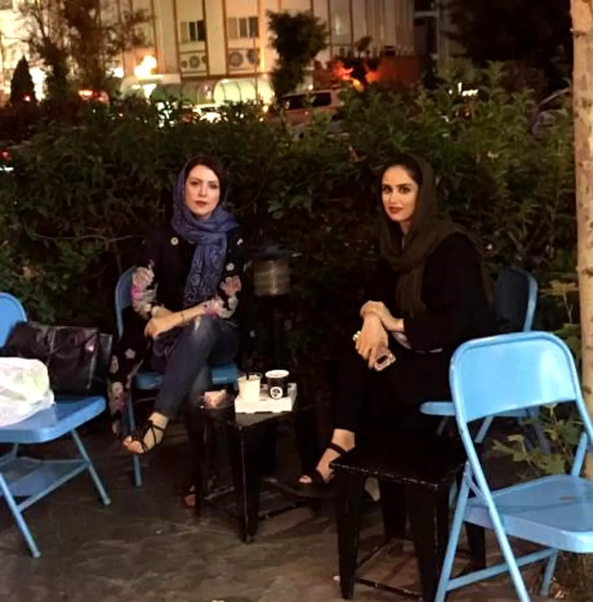 چهره باور نکردنی لادن سلیمانی مادر بسیار جوان هانیه غلامی