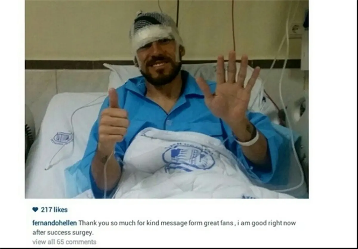 پیام گابریل به هواداران پرسپولیس/عکس