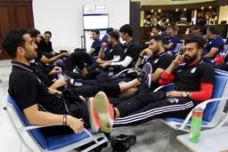 تلافی ازبک ها در فرودگاه؛ ملی پوشان با اعمال شاقه برگشتند