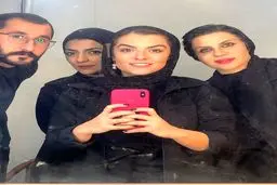 عکس / سلفی مادر و دختری دنیا مدنی و رویا تیموریان