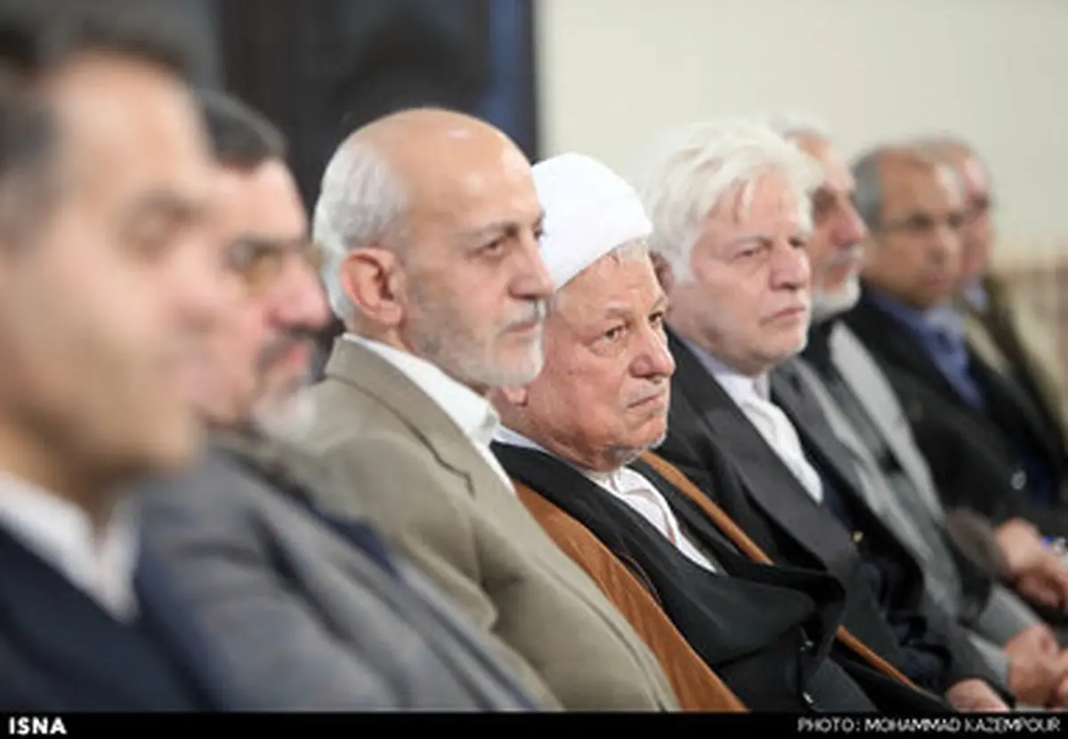 دیدار اعضای انجمن اسلامی معلمان با آیت‌الله هاشمی‌رفسنجانی/تصاویر