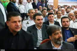 حضور قلعه نویی و دایی در مراسم تودیع و معارفه رییس پلیس راهنمایی و رانندگی/عکس