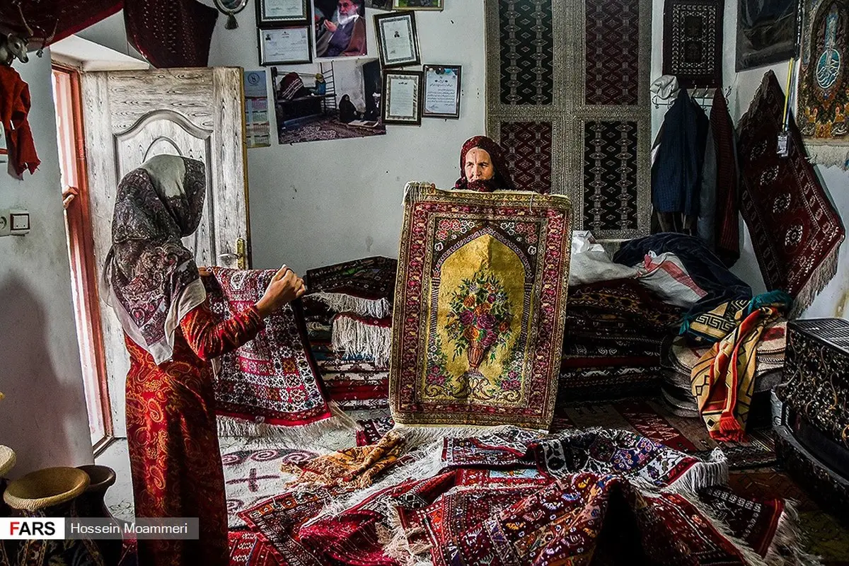 عکس/ دوُیْدوُخِ جَرگلان؛ پایتخت فرش «دورو»