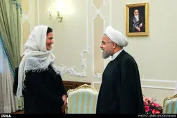 دیدار رییس مجلس سنای بلژیک با رئیس جمهور/ تصاویر